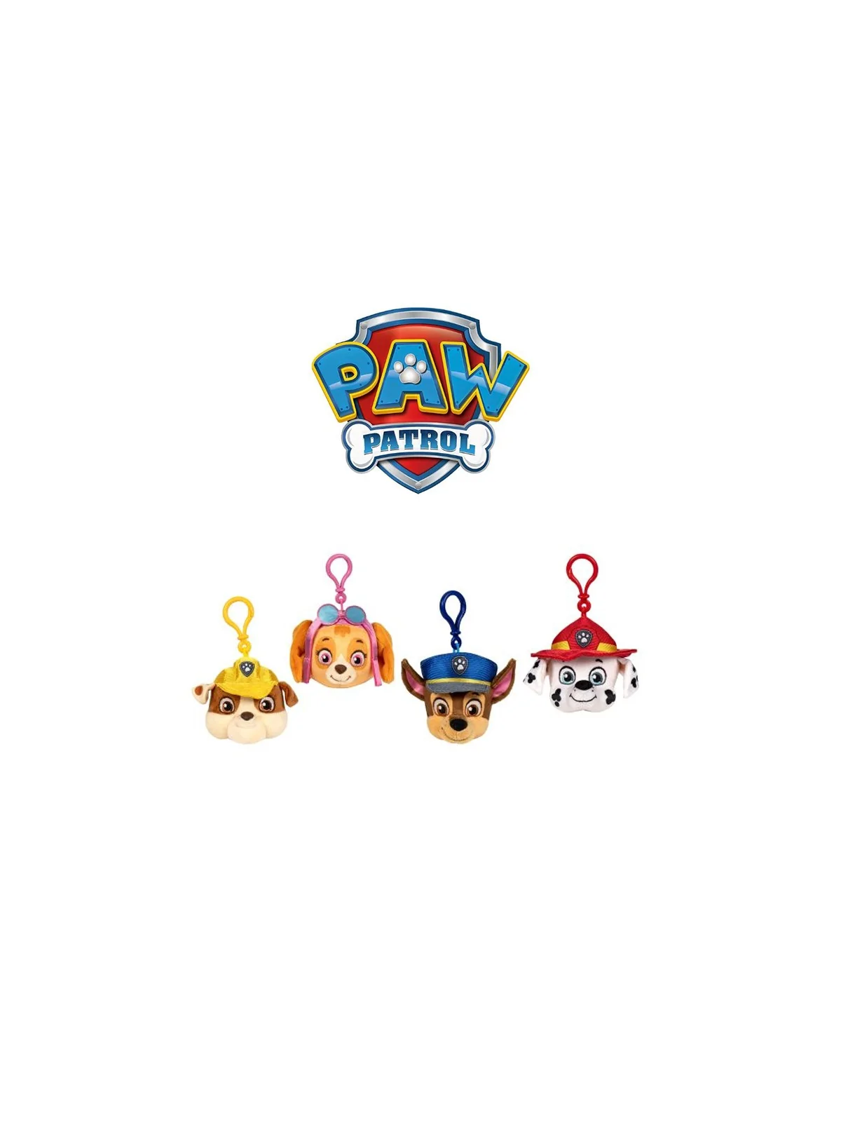 Bagclip Peluche Paw Patrol 11 cm Bagclip Peluche Paw Patrol 11 cm