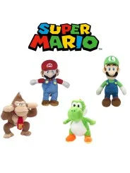 Peluche Super Mario 4 Ast 36 CM