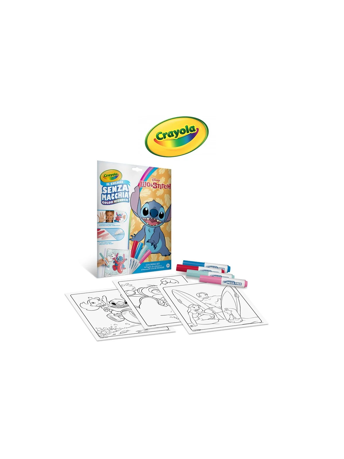 Crayola Disney Stitch Coloring Set Crayola Disney Stitch Coloring Set