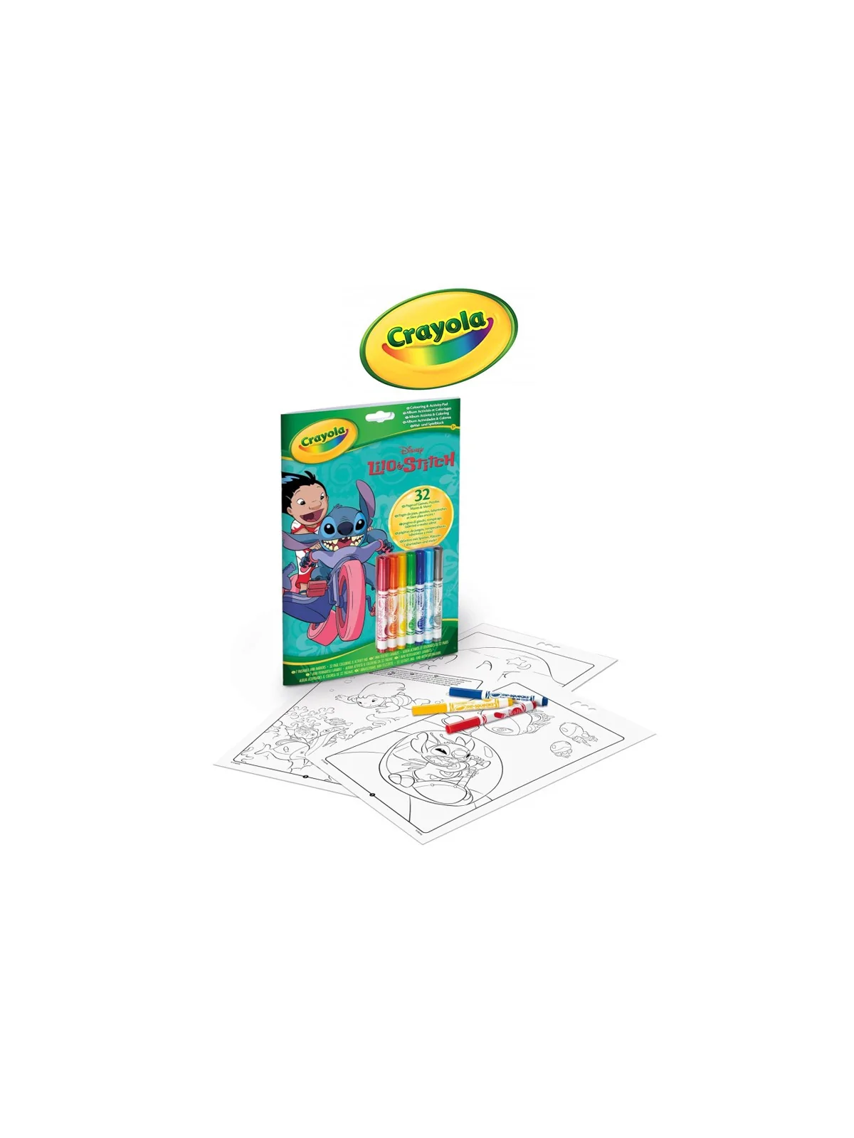 Crayola Disney Stitch Album Attività e Colori Crayola Disney Stitch Album Attività e Colori