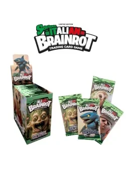 Carte Skifidol Italian Brainrot Anomalia Galattica Busta 7 carte