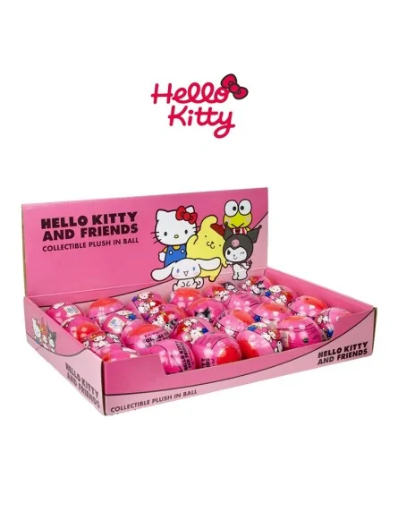 Hello Kitty Peluche in Capsula 6 cm Hello Kitty Peluche in Capsula 6 cm