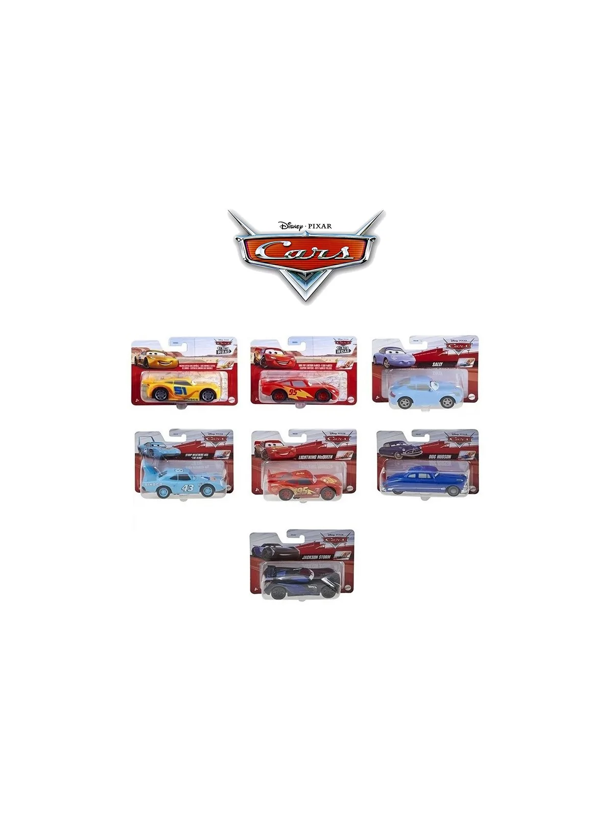 Disney Cars Pull Back 1/43 Disney Cars Pull Back 1/43