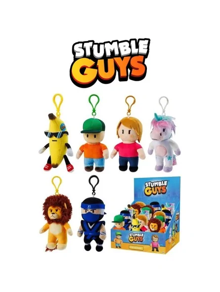 Bagclip Peluche Stumble Guiys 13 cm Bagclip Peluche Stumble Guiys 13 cm