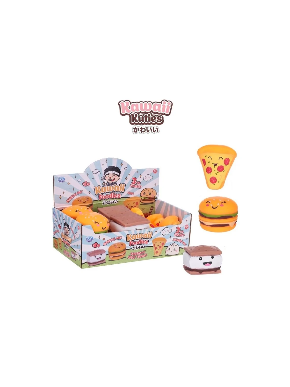 Kawaii Foodiez Squishy Fast Food Kawaii Foodiez Squishy Fast Food