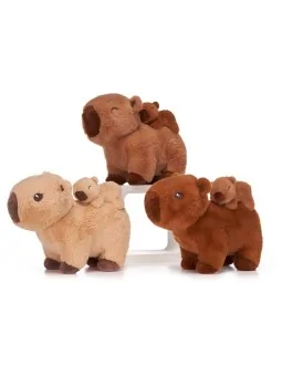 Peluche Capibara con Cucciolo 25 cm