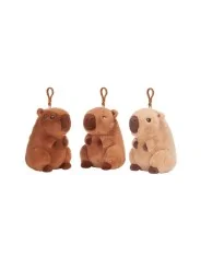 Bagclip Peluche Capibara 12 cm
