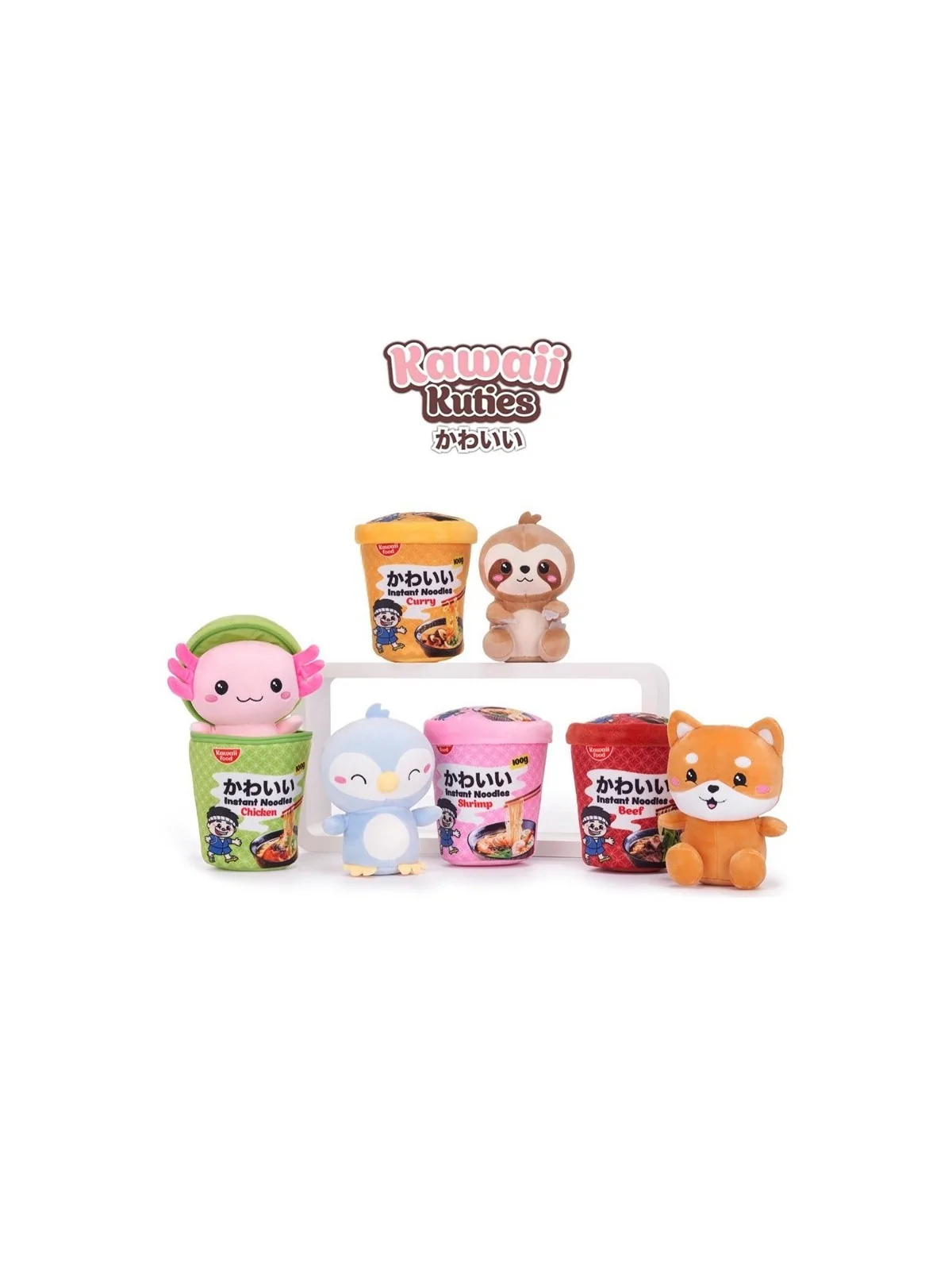 Peluche Kawaii Kuties Noodle 17 cm