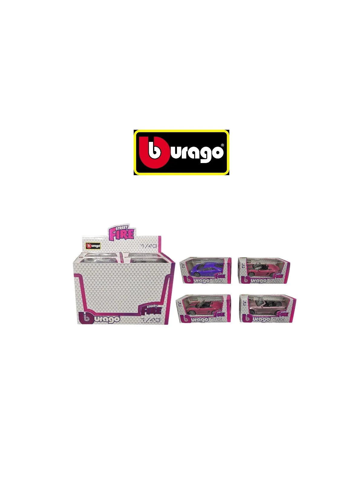 Burago Street Icons Scala 1/43 Burago Street Icons Scala 1/43