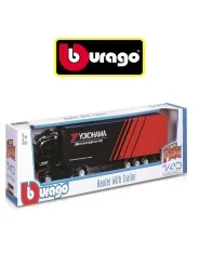 Burago Camion con Rimorchio Yokohama scala 1/43