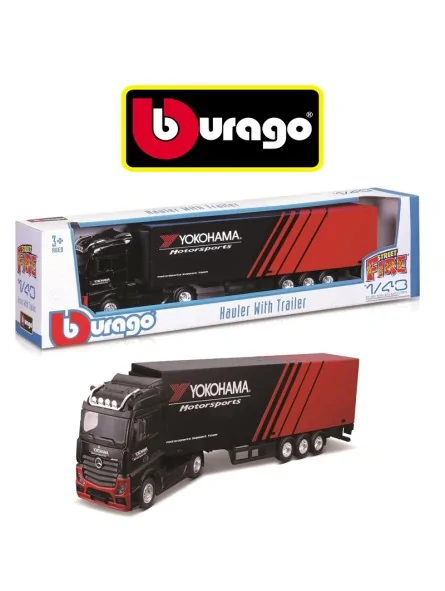 Burago Camion con Rimorchio Yokohama scala 1/43 Burago Camion con Rimorchio Yokohama scala 1/43