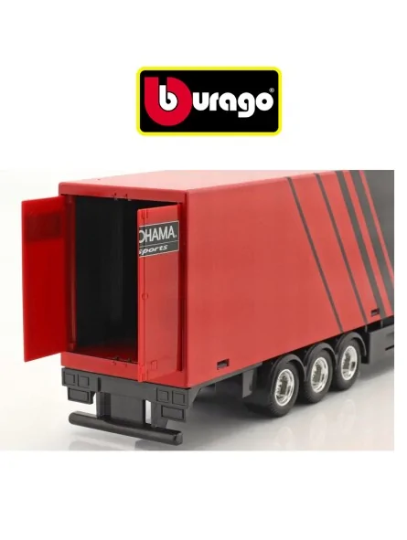 Burago Camion con Rimorchio Yokohama scala 1/43 Burago Camion con Rimorchio Yokohama scala 1/43