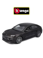 Burago Porsche Macan Turbo Electric Black Scala 1/24