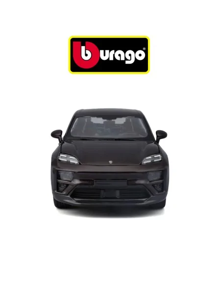 Burago Porsche Macan Turbo Electric Black Scala 1/24 Burago Porsche Macan Turbo Electric Black Scala 1/24