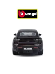 Burago Porsche Macan Turbo Electric Black Scala 1/24