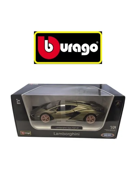 Burago Lamborghini Sian FKP 37 Verde Scala 1/24 Burago Lamborghini Sian FKP 37 Verde Scala 1/24