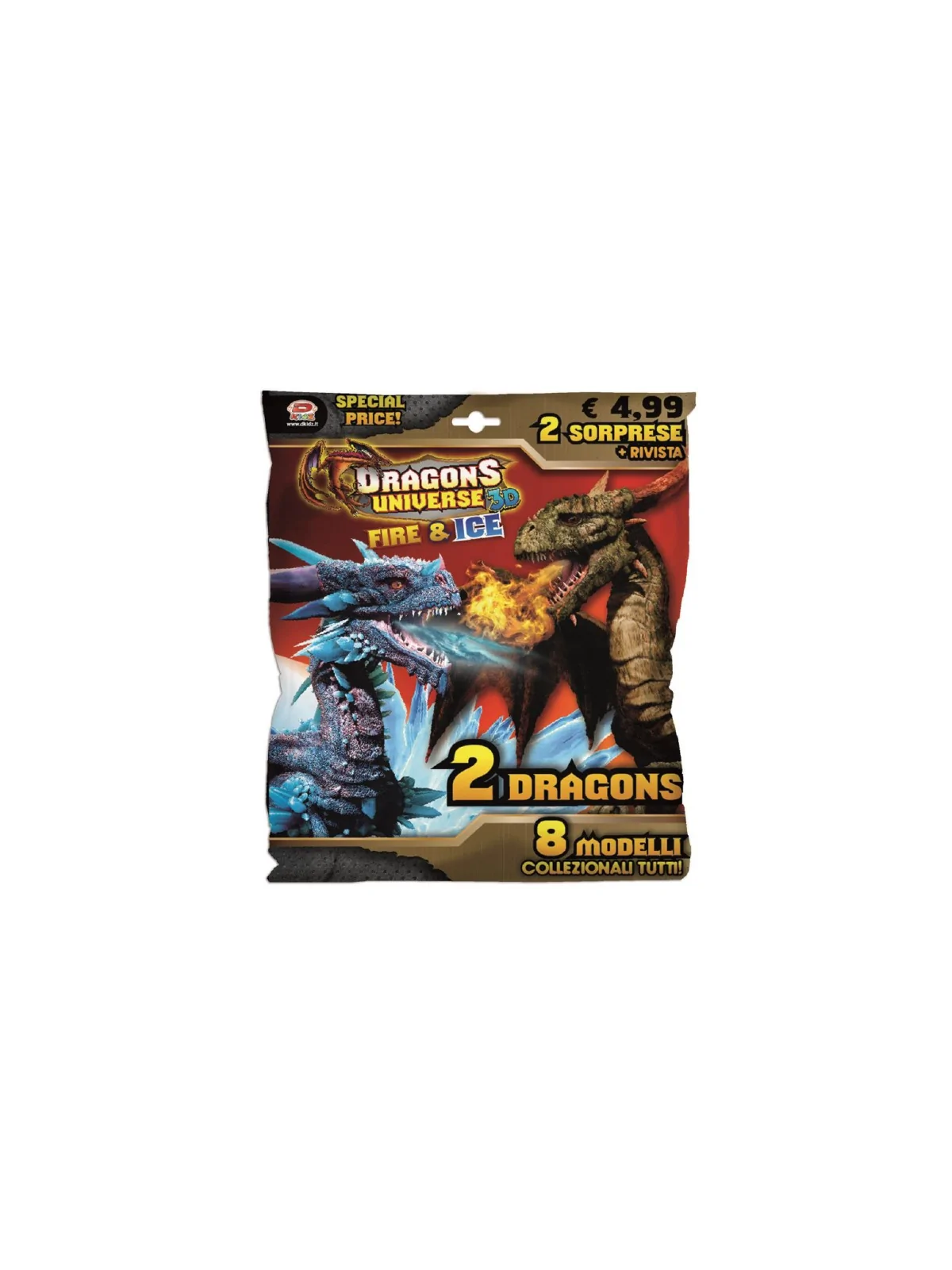 Maxi Busta Dragons Universe Fire e Ice