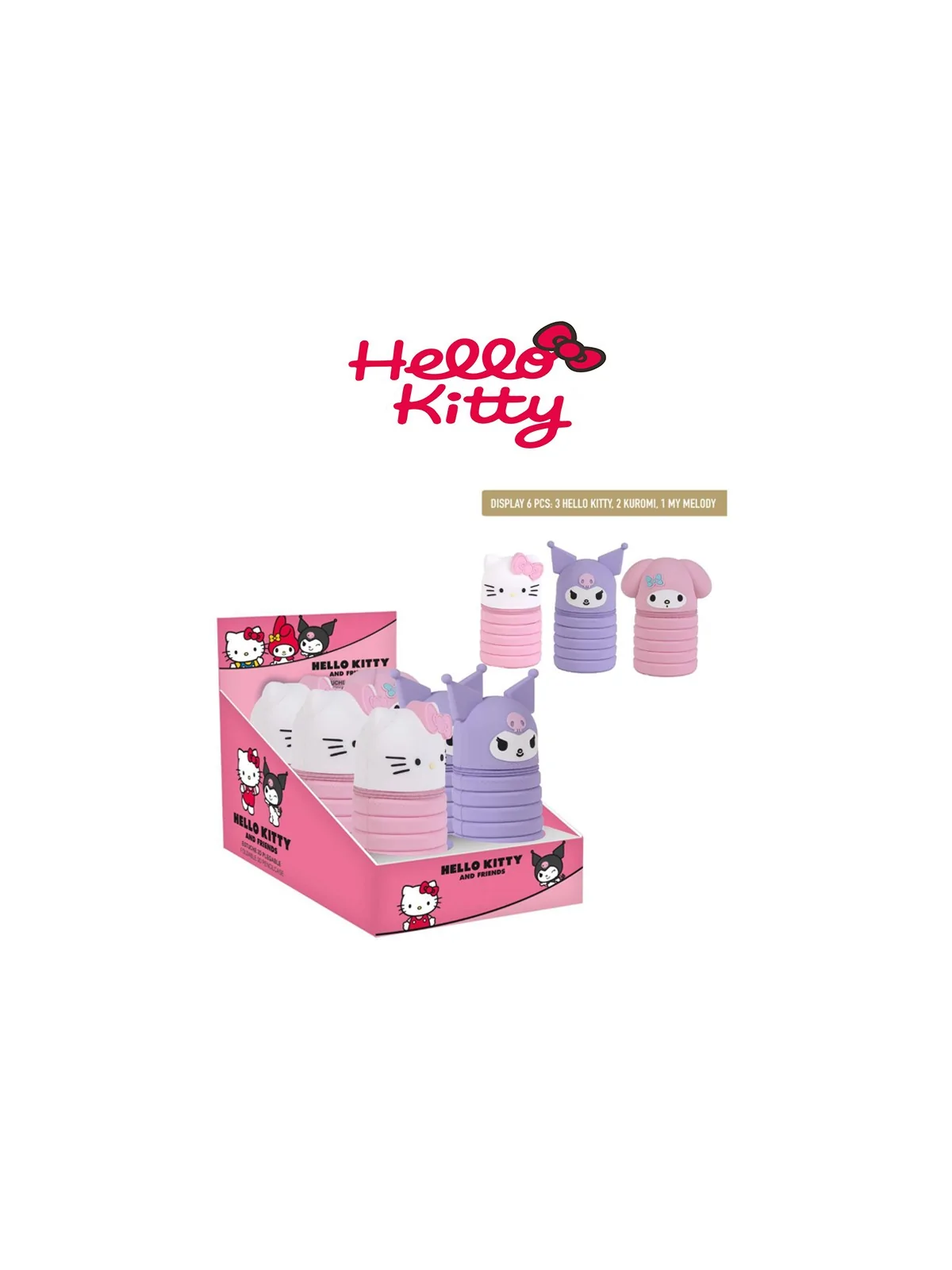 Hello Kitty Astuccio Estensibile in Silicone