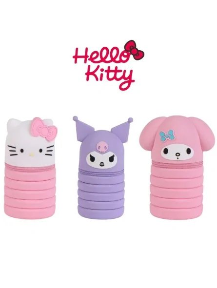 Hello Kitty Astuccio Estensibile in Silicone