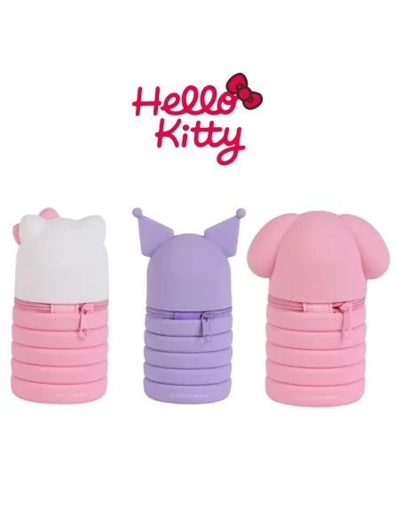 Hello Kitty Astuccio Estensibile in Silicone