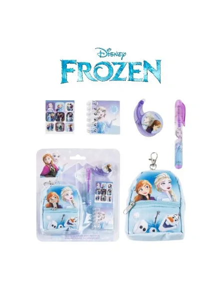 Disney Frozen Set Cancelleria Mini Zaino Disney Frozen Set Cancelleria Mini Zaino