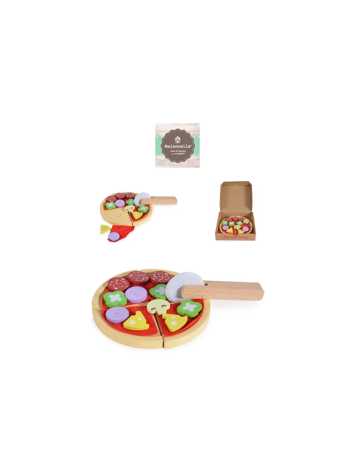 Maisonelle Pizza Take Away in Legno