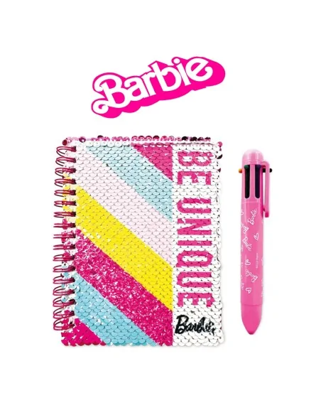 Barbie Pocket Diary con Penna Multicolor Barbie Pocket Diary con Penna Multicolor