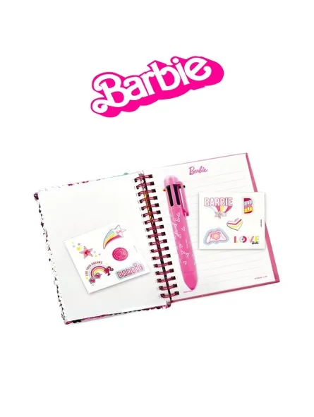 Barbie Pocket Diary con Penna Multicolor Barbie Pocket Diary con Penna Multicolor