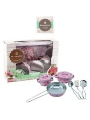 Maisonelle Set Pentole in Metallo e Utensili