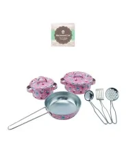 Maisonelle Set Pentole in Metallo e Utensili