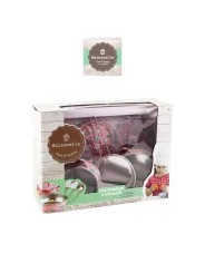 Maisonelle Set Pentole in Metallo e Utensili