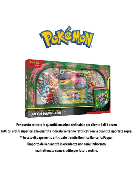 Pokemon Collezione Premium Mega Venusaur EX