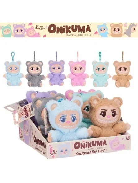 Peluche Onikuma Bagclip 13 cm