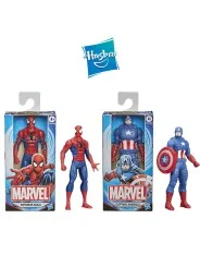 Marvel Spiderman e Captain America 15 cm