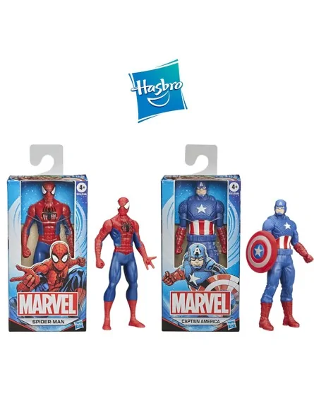 Marvel Spiderman e Captain America 15 cm Marvel Spiderman e Captain America 15 cm