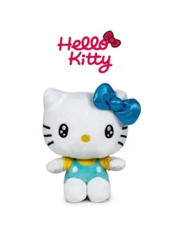 Peluche Hello Kitty 50TH Azzurro 58 cm