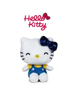Peluche Hello Kitty 50TH Blu 58 cm