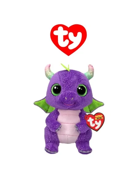 Ty Peluche Daphne Draghetto Viola 15 CM