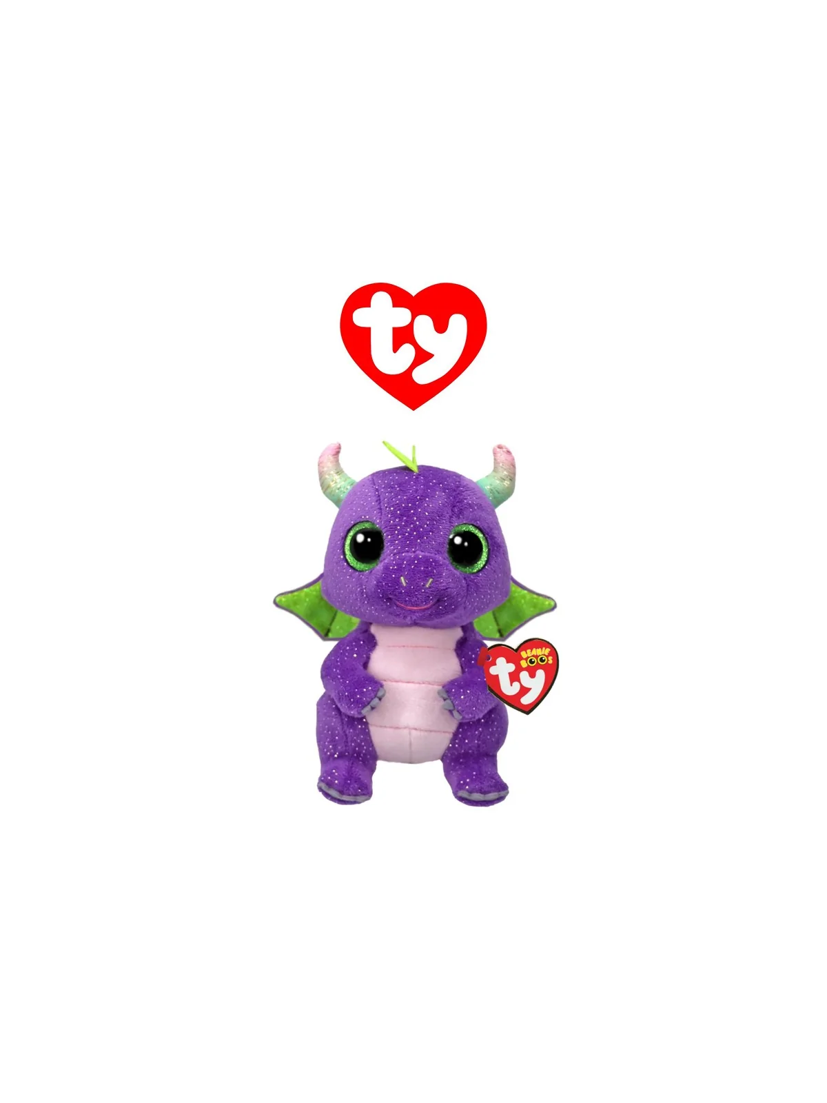 Ty Peluche Daphne Draghetto Viola 15 CM