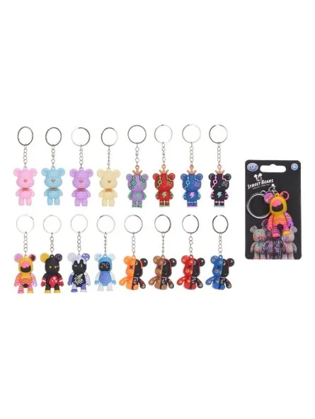 Portachiavi Street Bear 3D