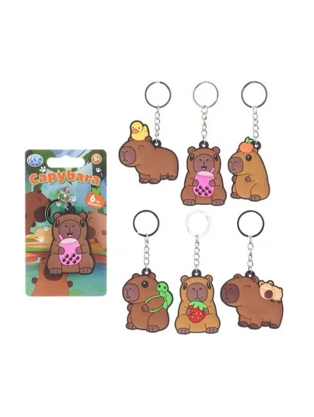 Portachiavi Capibara 2D