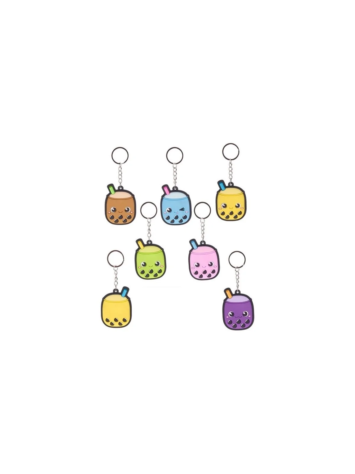 Portachiavi Bubble Tea 2D