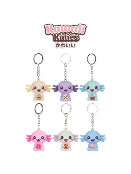 Portachiavi Kawaii Kuties Snaxolotyl 3D