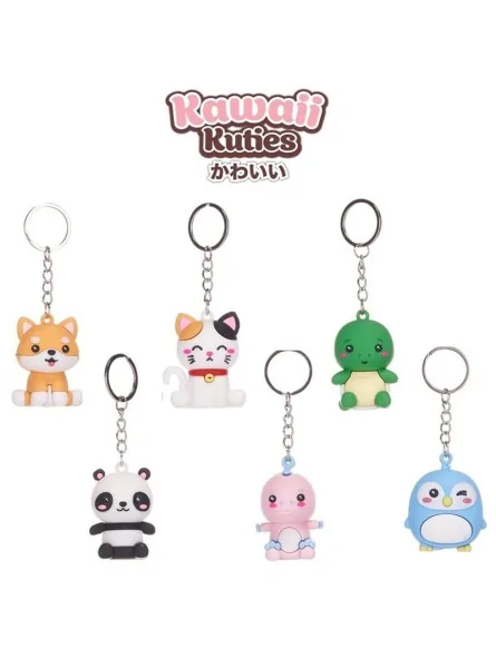 Portachiavi Kawaii Kuties Animal 3D