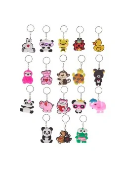 Portachiavi Animali 2D 6 cm