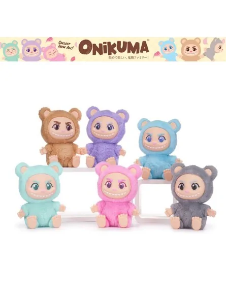 Peluche Onikuma Seduto con Viso in PVC 24 cm