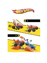 Hotwheels Monster Truck Mega Wrex Boneyard Smash e Crash