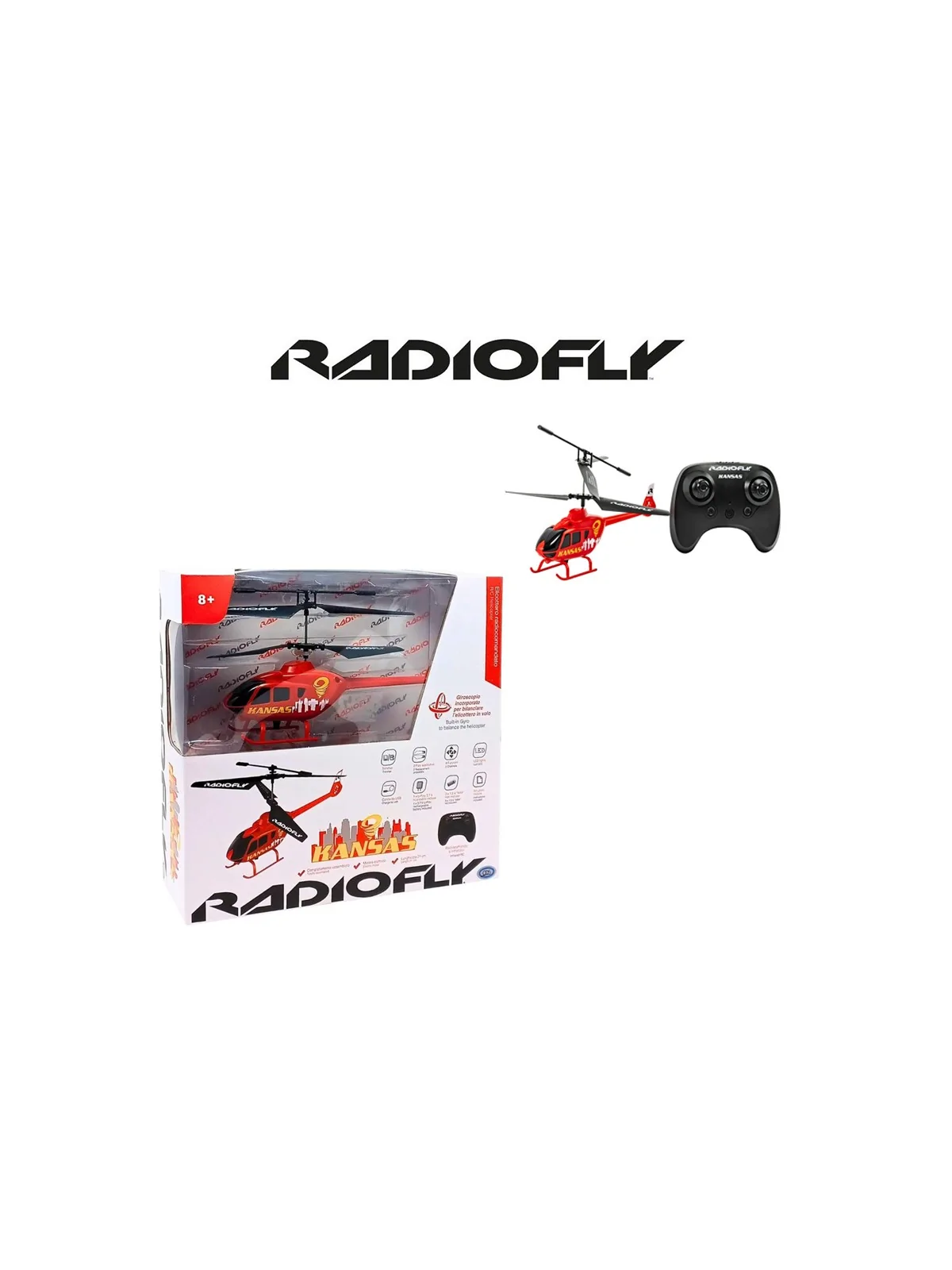 Elicottero Kansas Radiocomandato