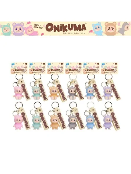 Portachiavi Onikuma 3D Floccato 7 cm