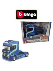 Burago Motrice Scania Blu S790 Scala 1/43